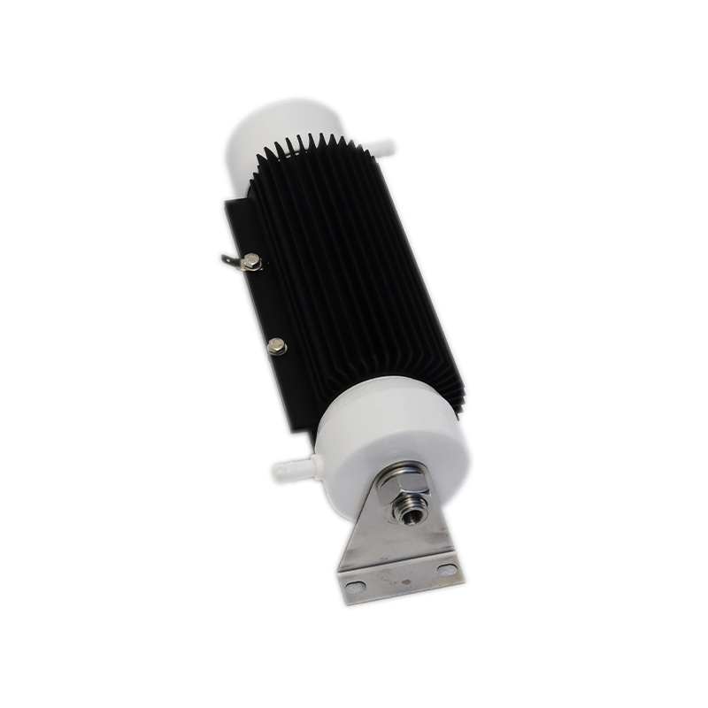 How does the ceramic ozone generator tube improve ozone generation efficiency through micro-gap strong corona discharge technology?